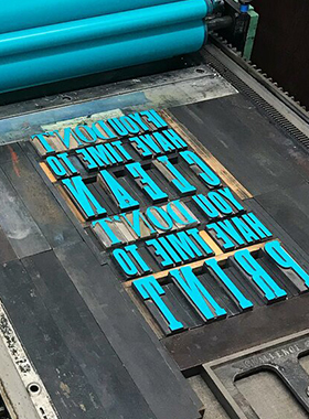 LETTERPRESS BASKI